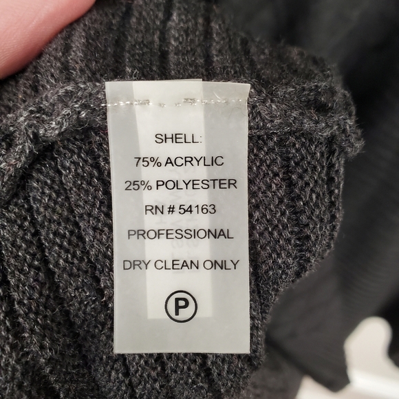 Marc New York Gray V-Neck Knit Dress.  NWT. MED. #0163 - Picture 5 of 12